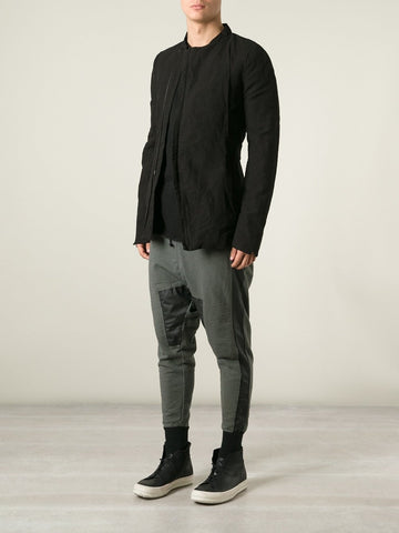Linen Cotton Zip Jacket
