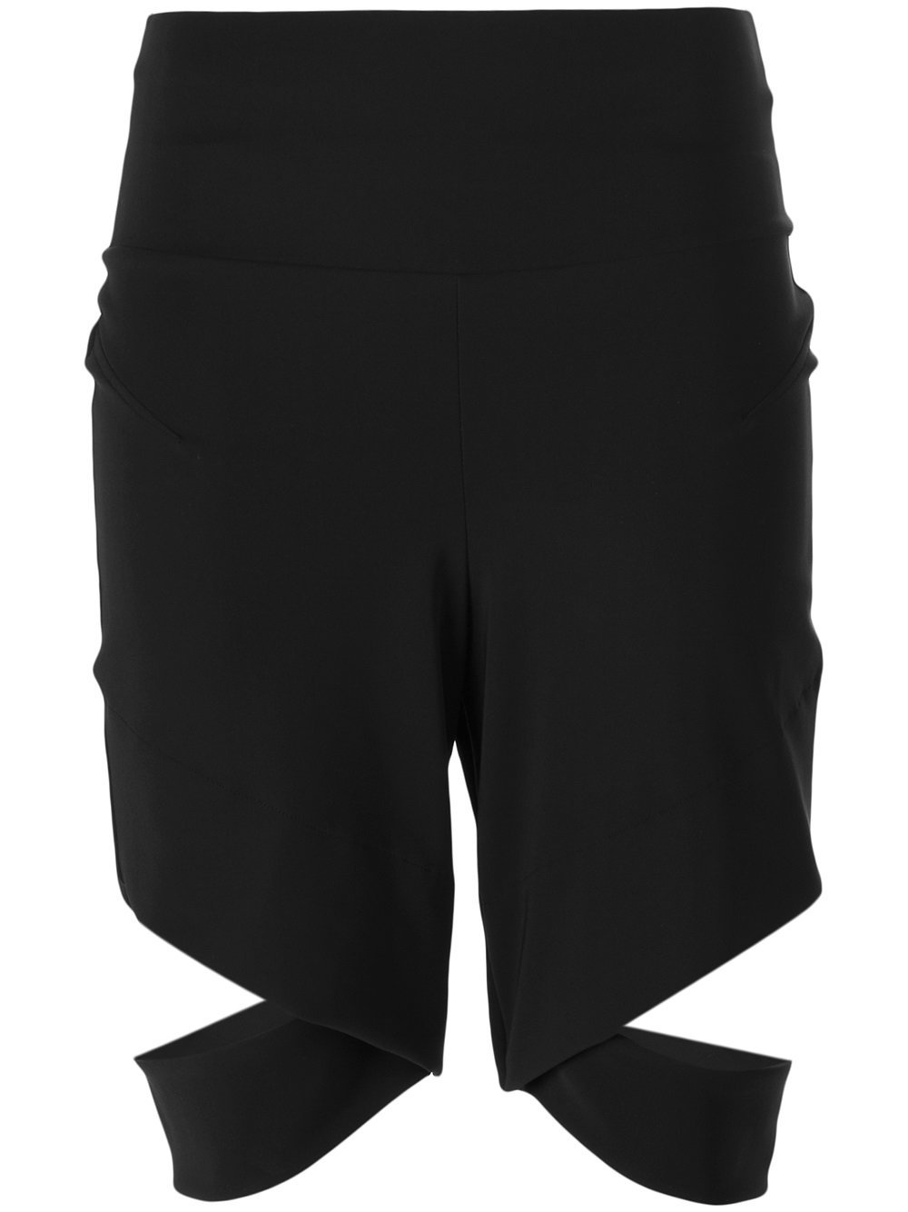 Cut Out Track Shorts