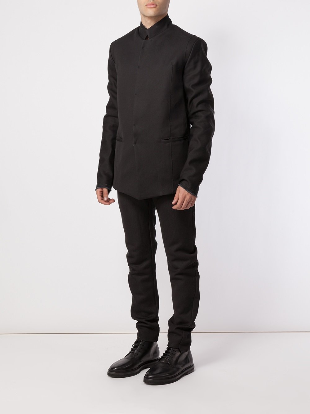 Ramie Wool Tailored Jacket