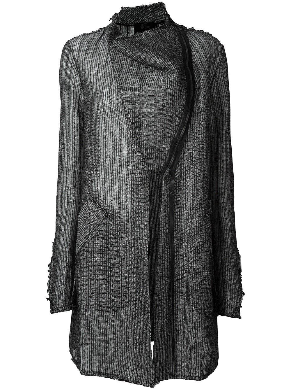 Linen Gauze Zip Jacket