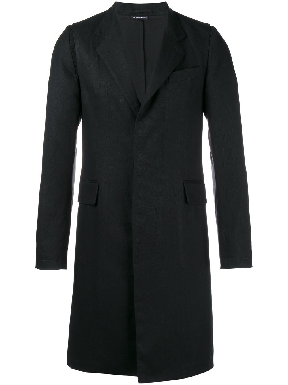 Linen Cotton Coat Banks Bastiaan