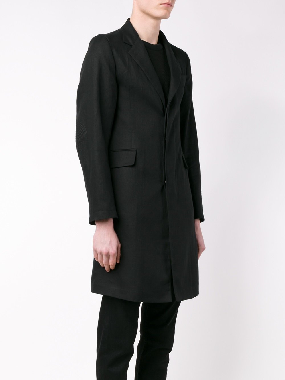 Linen Cotton Coat Banks Bastiaan