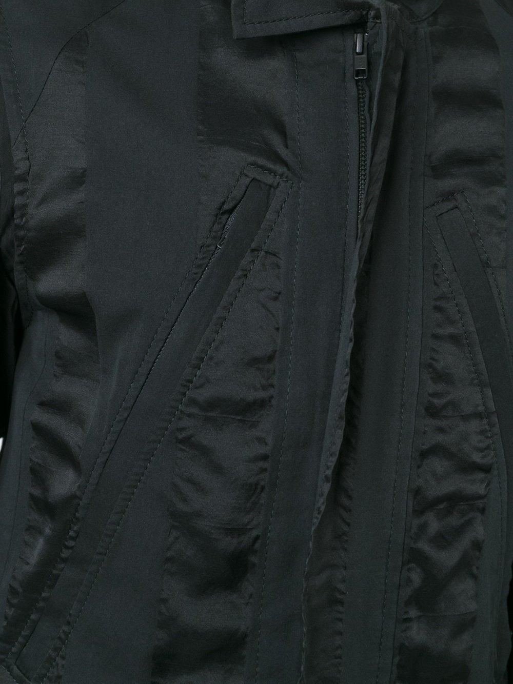 Cotton Silk Removable Lining Jacket Feature
