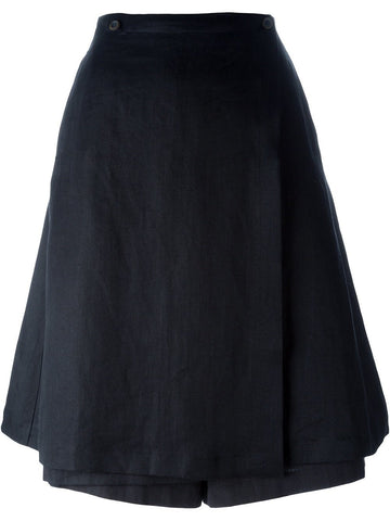 Ramie Skirt Shorts