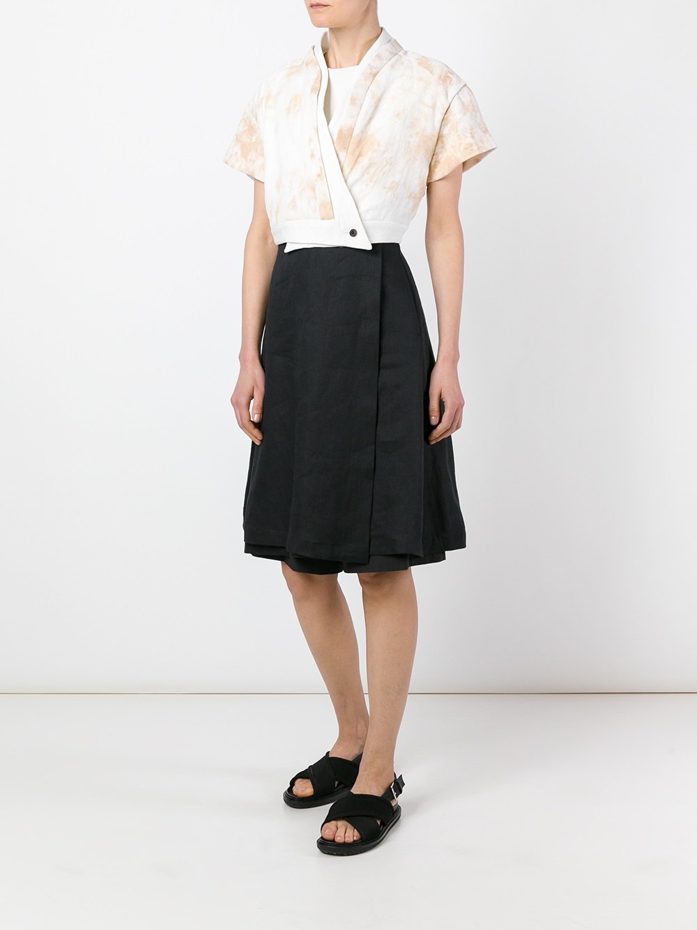 Ramie Skirt Shorts