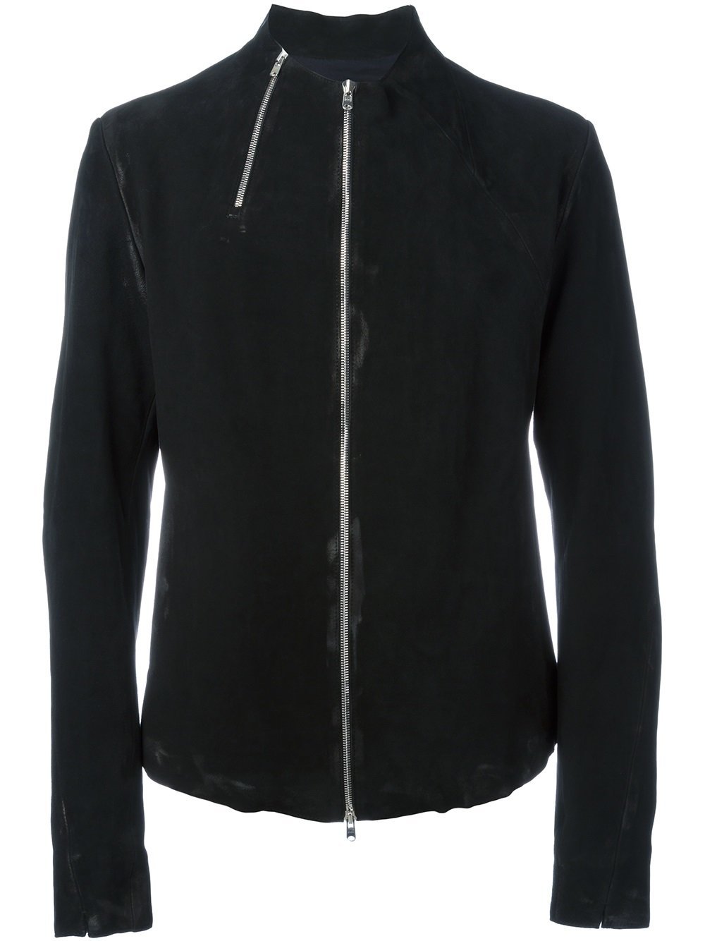 Lambskin Double Zip Jacket