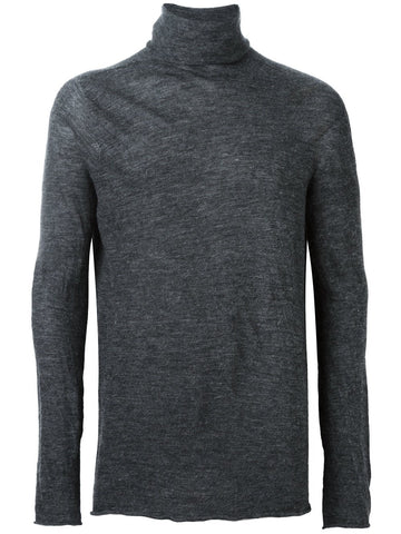 3d Alpaca High Neck Top