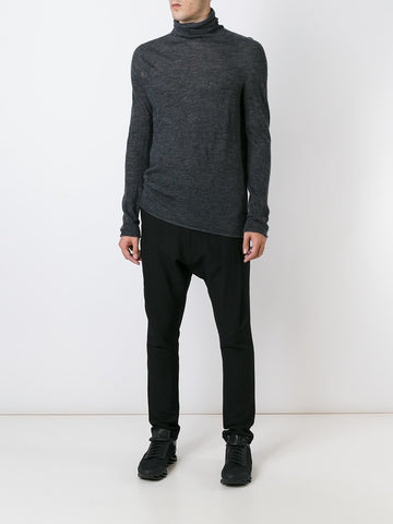3d Alpaca High Neck Top