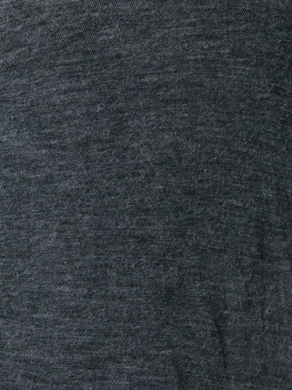 3d Alpaca High Neck Top
