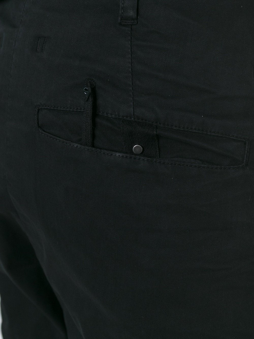 Black Dye Skinny Pants