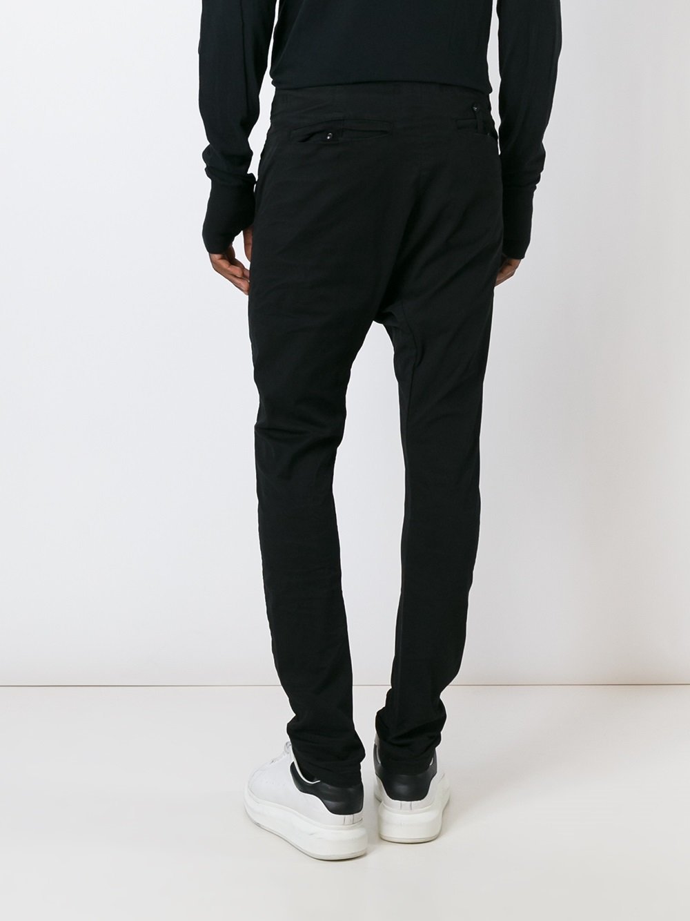 Black Dye Skinny Pants