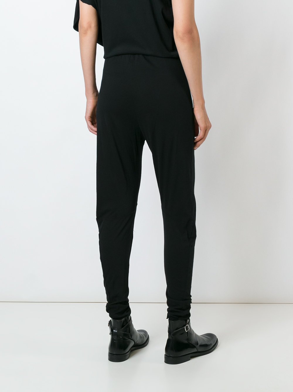 Cashmere Slim Pant Black