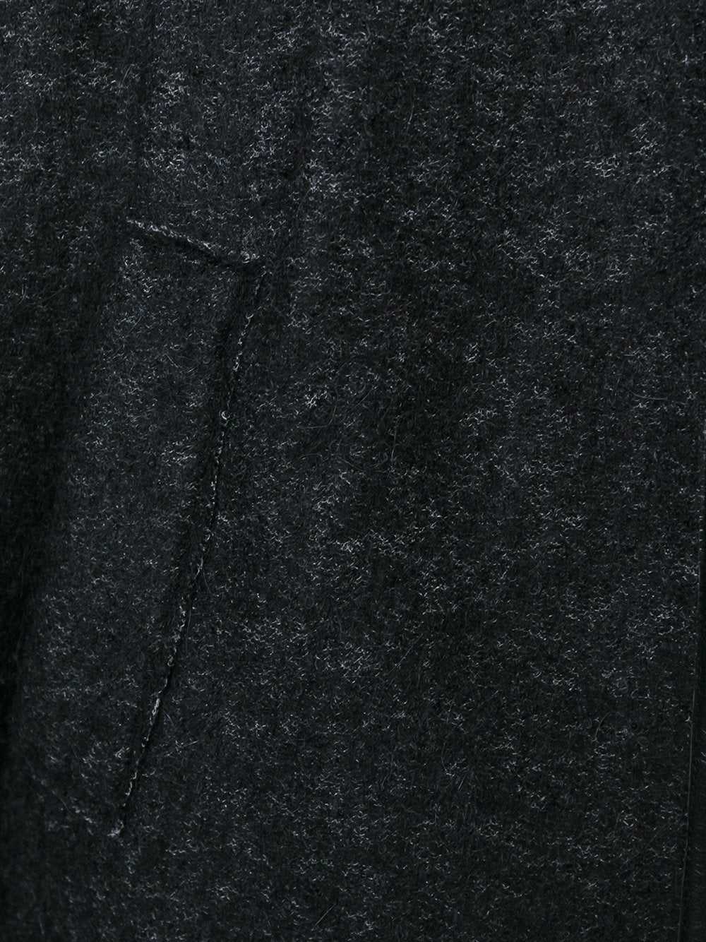 Mohair Zip Front Cape