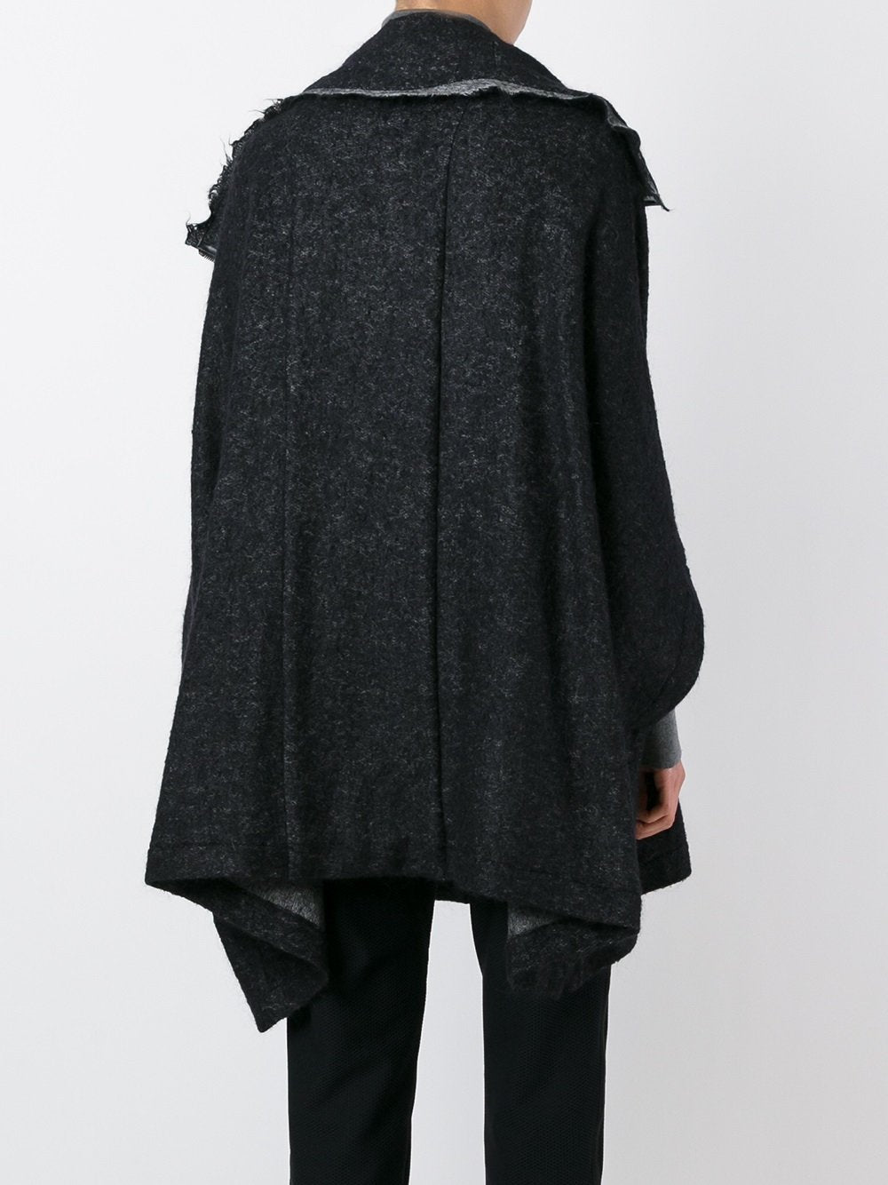 Mohair Zip Front Cape