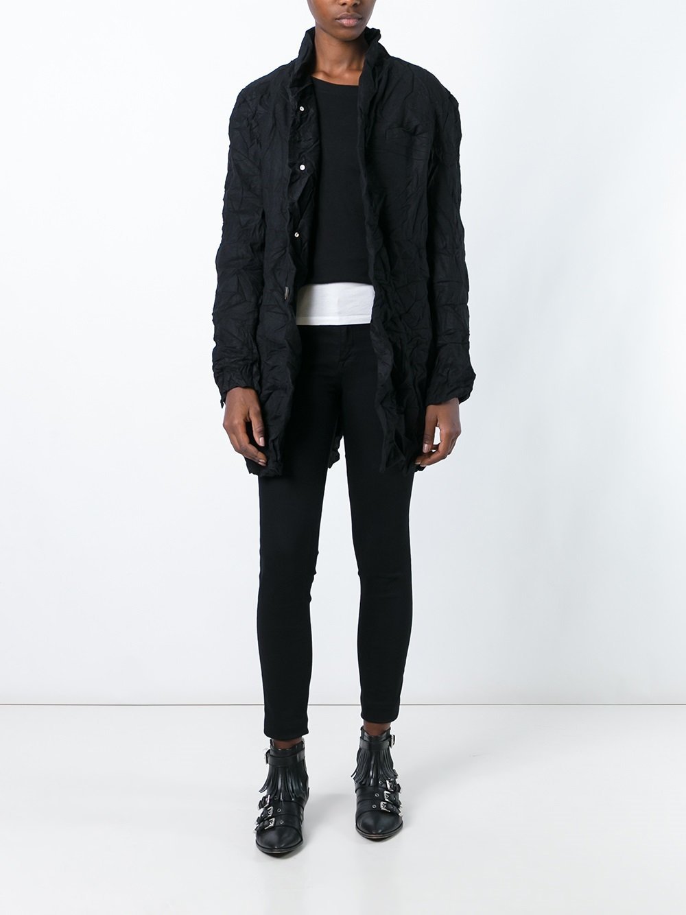 Silk Cashmere Milled Jacket