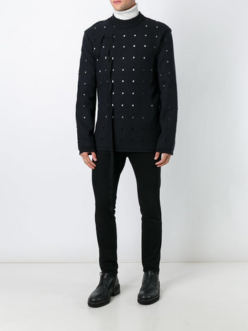 Perforated Sweater