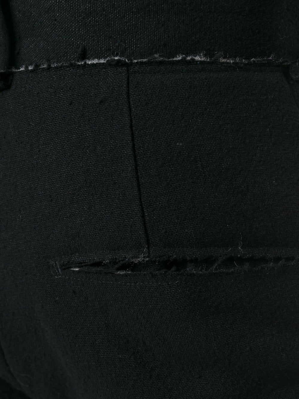 Wool Linen Padded Suit Pants