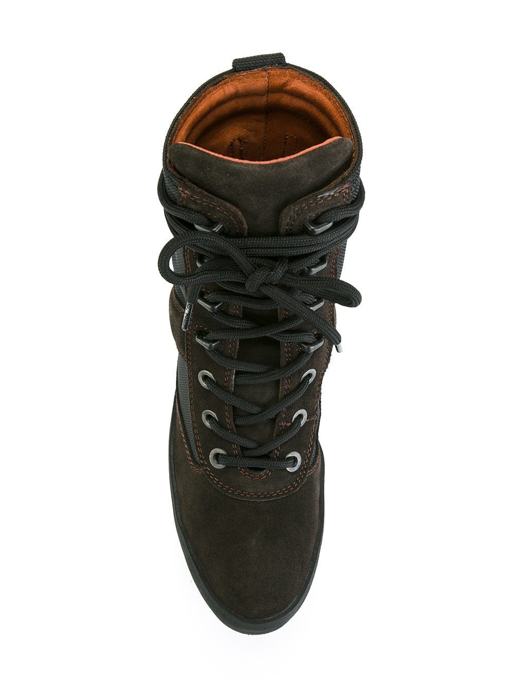 Onyx Tame Calfskin Suede Military Boot