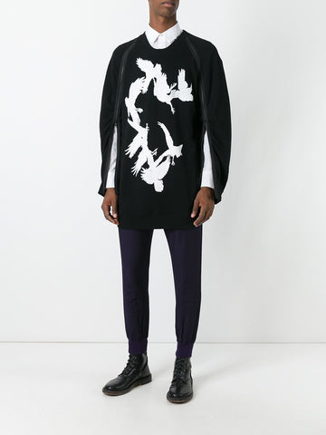 Zipped Detailing Sweatshirt