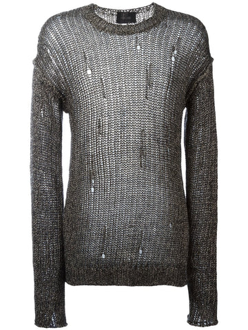 Linen Cotton Knit Sweater