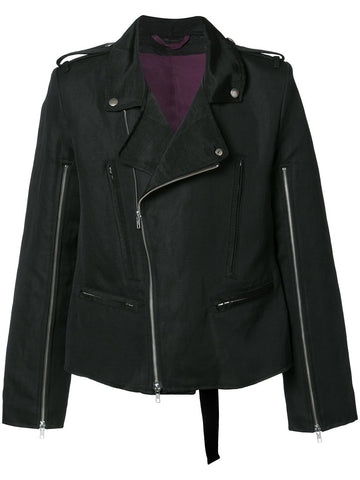 Zip Up Biker Blouson Anderson
