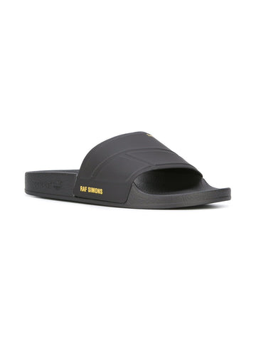 Adidas Raf Simons Adilette Slides Core Black