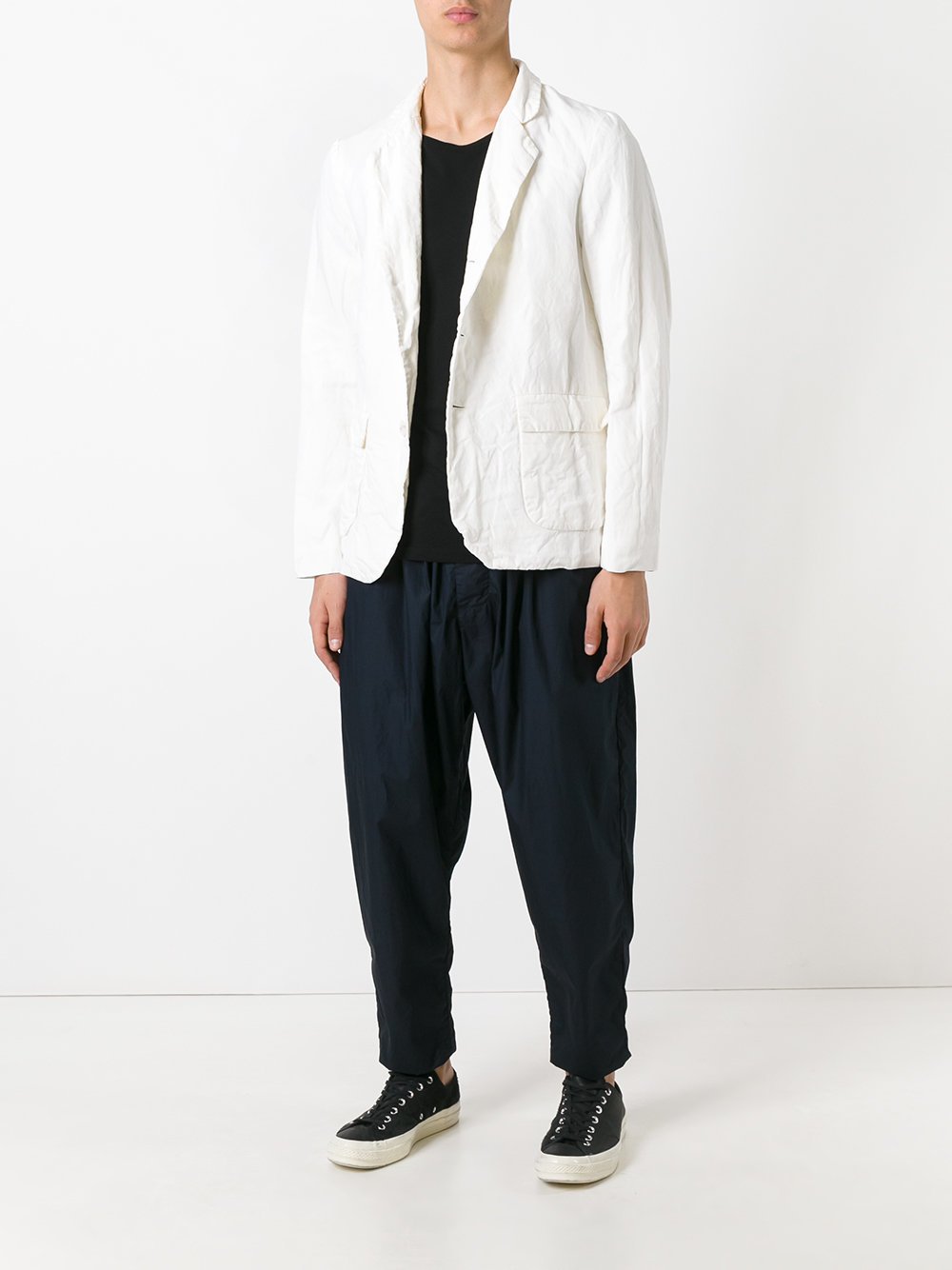 Ivory Linen Jacket
