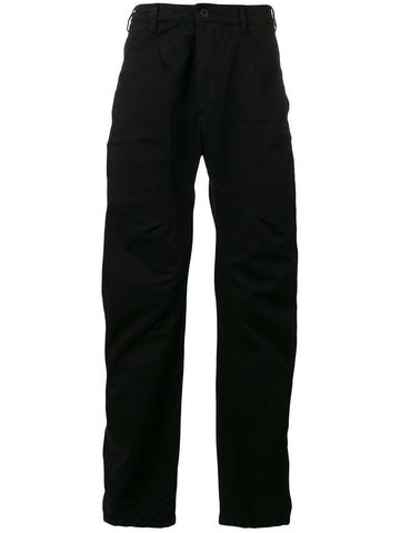 Black Dye Drop Crotch Pant