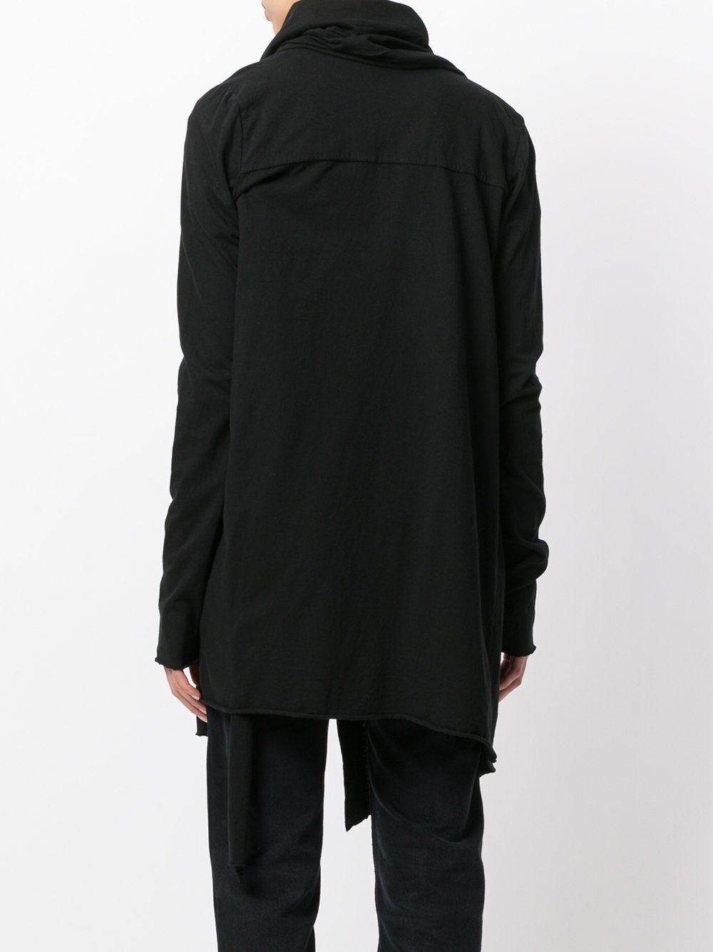 Scarf Cardigan Black