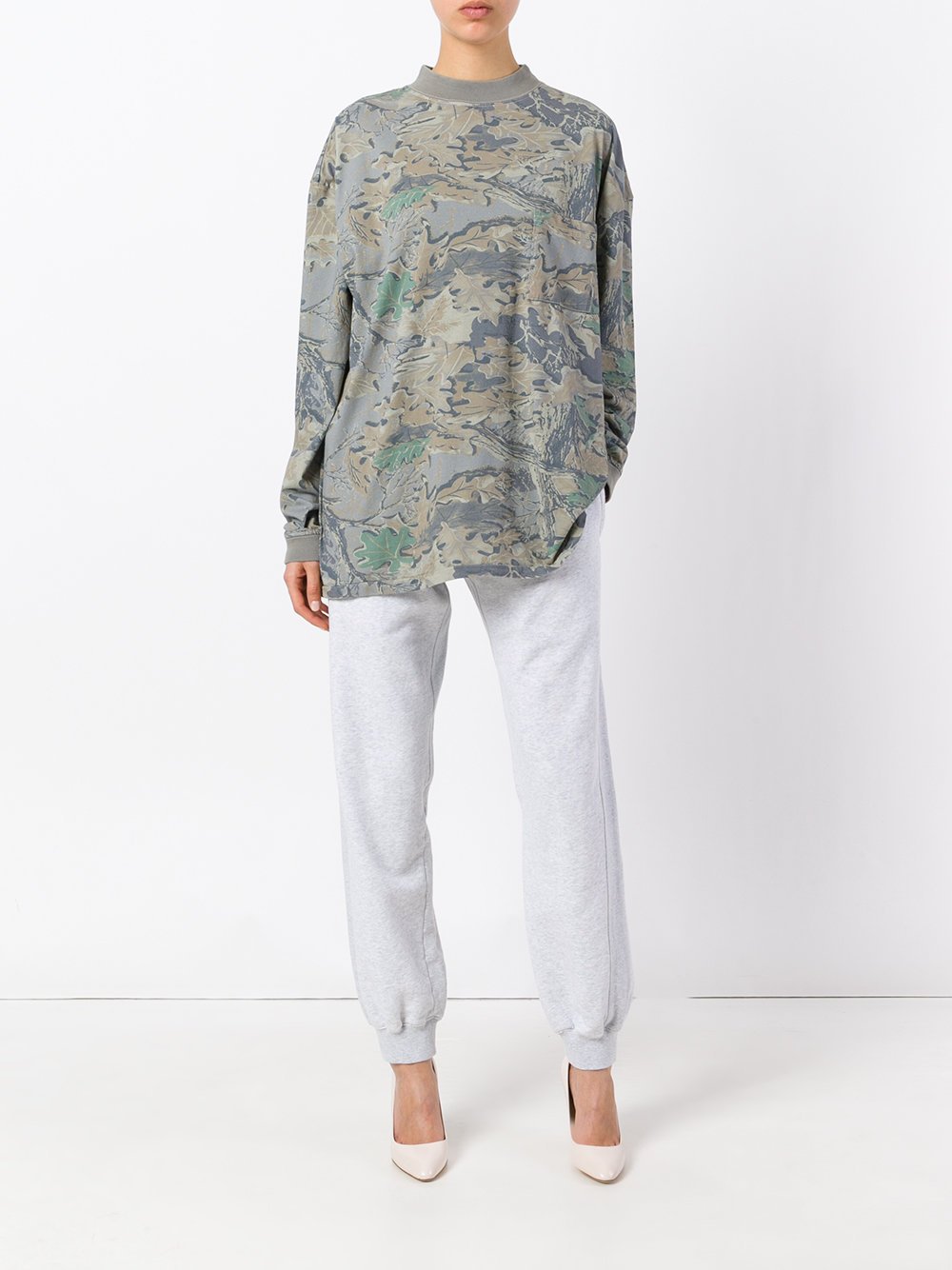 Mock Neck Tee
