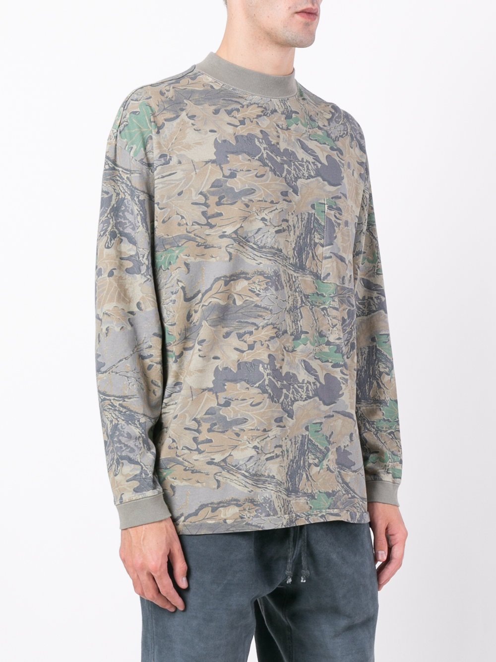 Mock Neck Tee