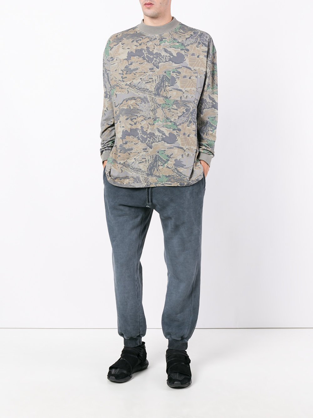 Mock Neck Tee