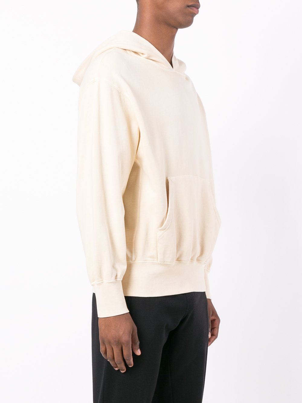 Boxy Fit Hoodie Sand