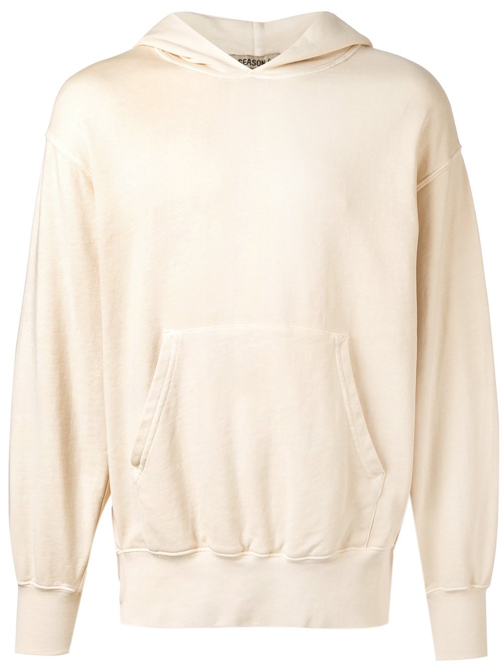 Boxy Fit Hoodie Sand