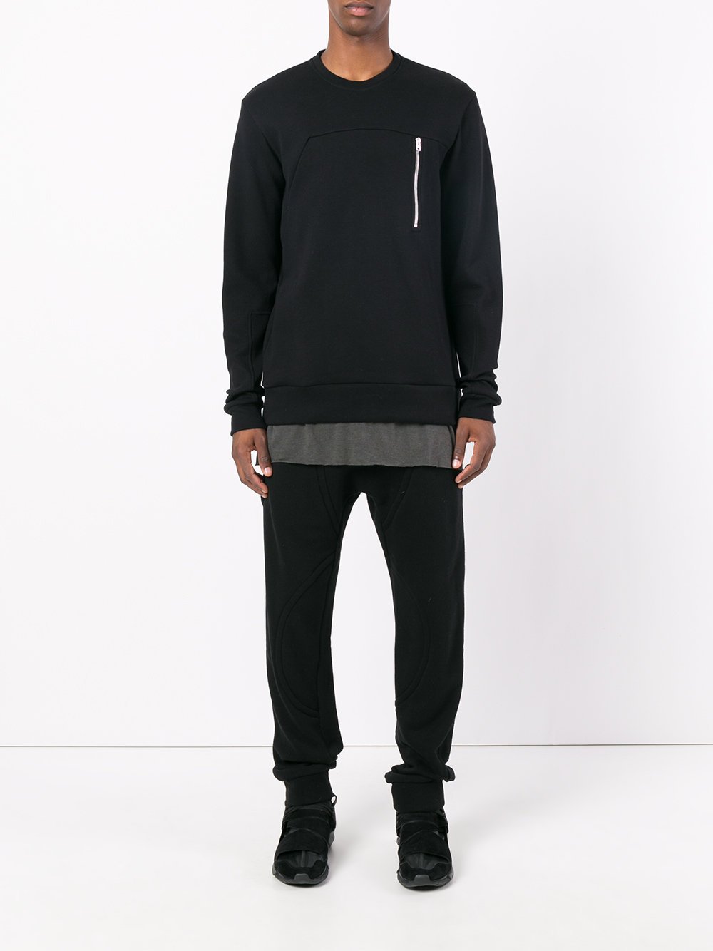 Zip Pocket Sweatshirt