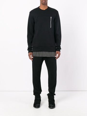 Zip Pocket Sweatshirt
