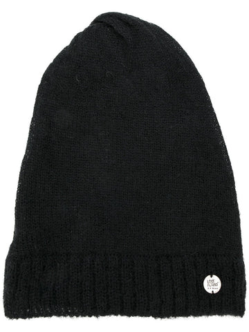 Ribbed trim beanie