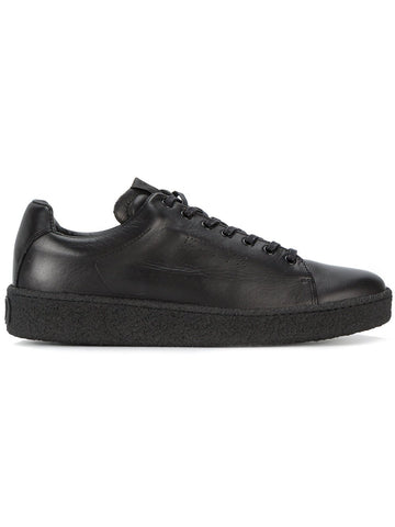 Ace Leather Sneakers Black