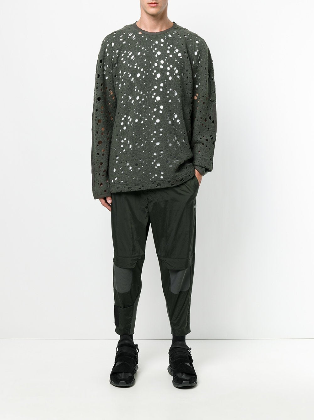 Nylon Rib Pant