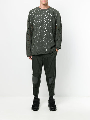 Nylon Rib Pant