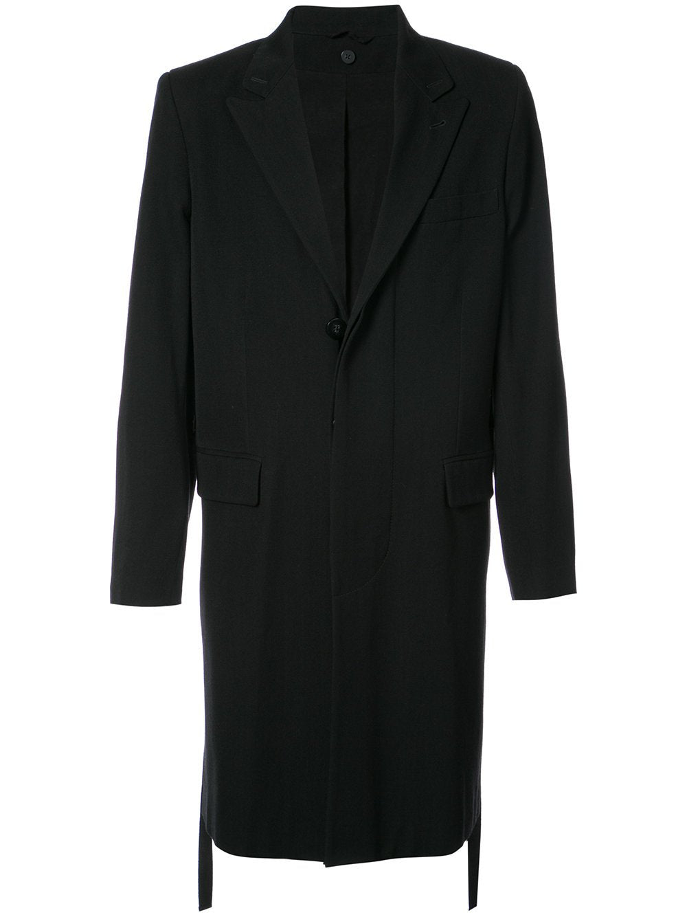 Virgin Wool Cotton Coat Laine