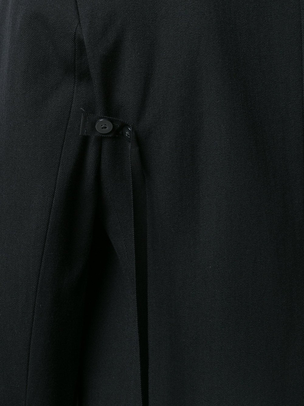 Virgin Wool Cotton Coat Laine
