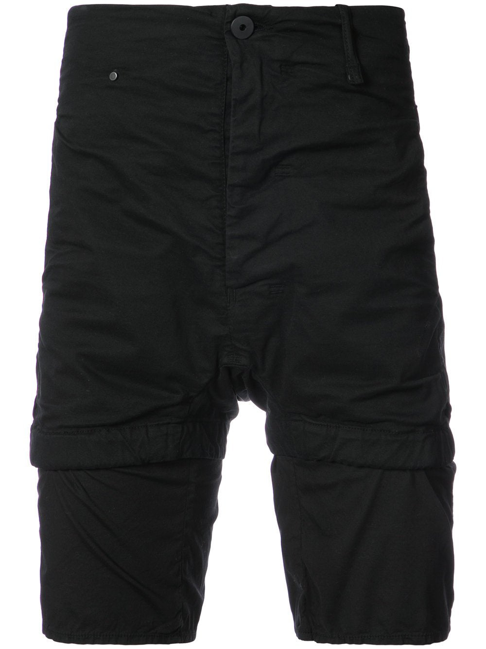 Overdyed Cotton Slim Shorts