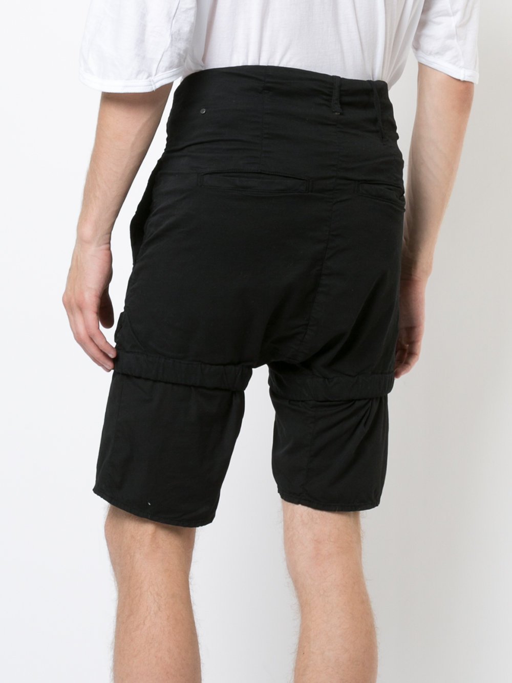 Overdyed Cotton Slim Shorts
