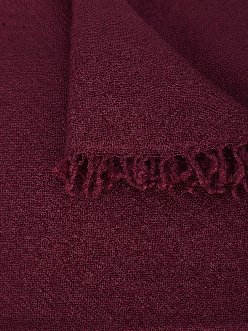 Bordeaux Cashmere Silk Scarf