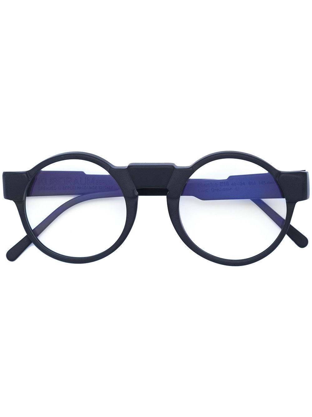 Maske K10 48-24 Optical Black Matte Round