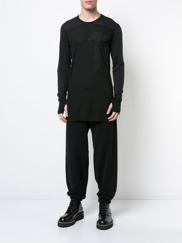 Block Print Long Sleeve T-Shirt