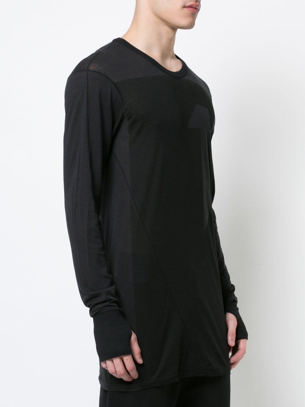 Block Print Long Sleeve T-Shirt