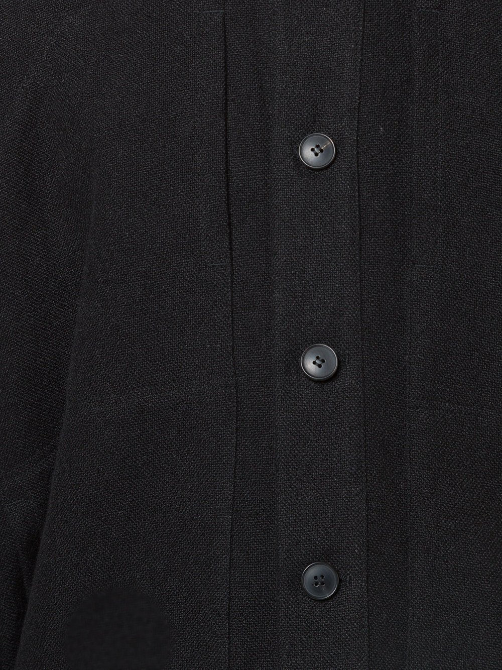 Deep Black Jutte Loose Jacket