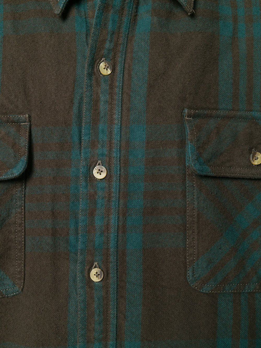 Padded Classic Flannel Green
